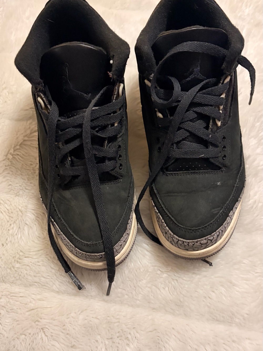 Black Boy’s Retro Jordan Basketball Sneakers